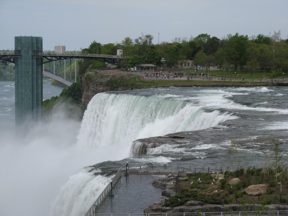 wodospady Niagara wcale nie zachwycają