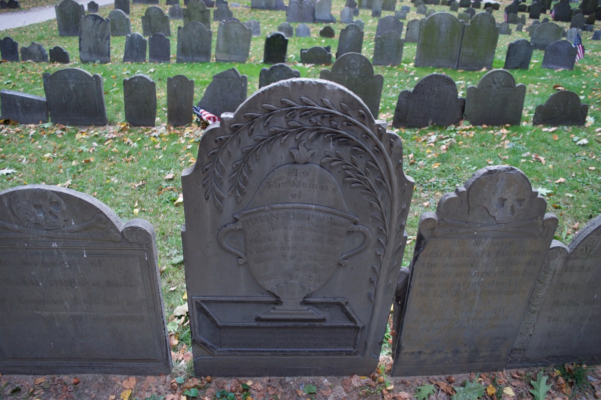 Cmentarz, The Freedom Trail, Boston