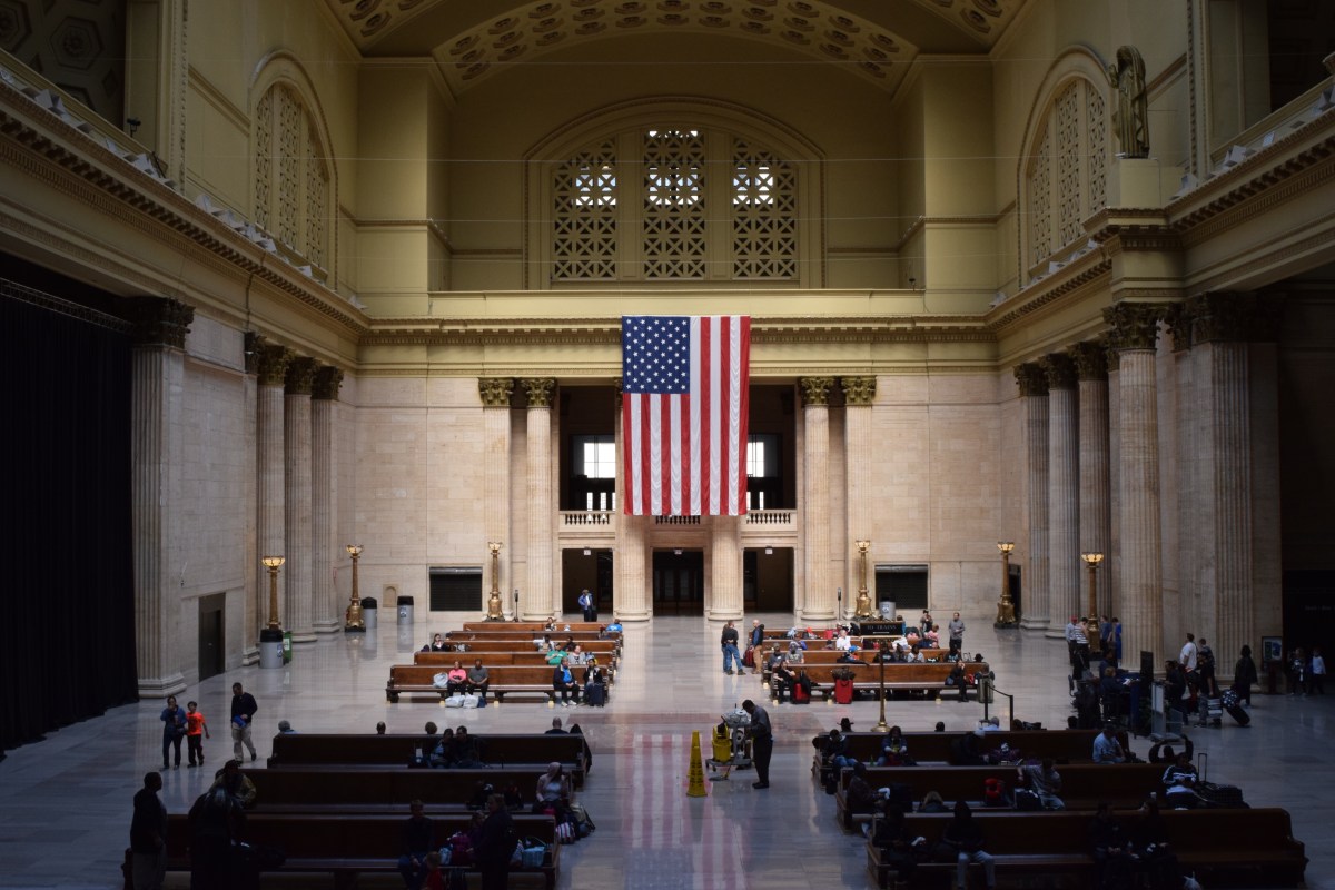 Union Station w Chicago