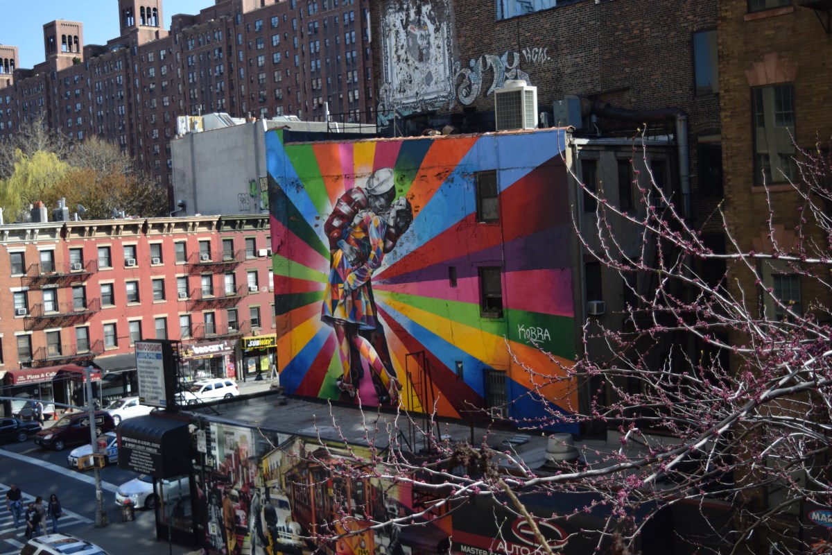 Mural w Chelsea w Nowym Jorku